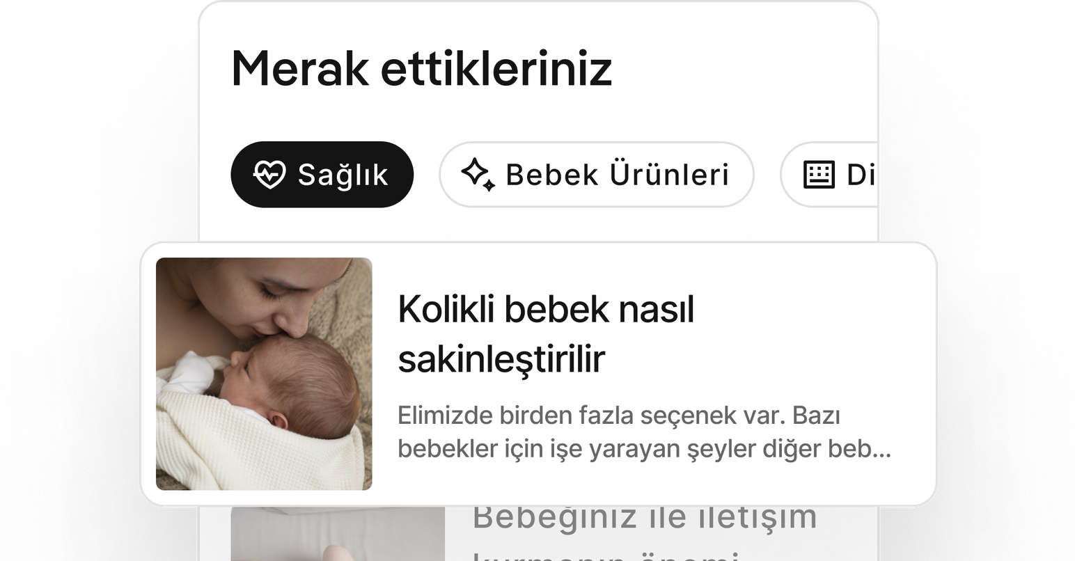 Çocuğunuza göre özelleştirin